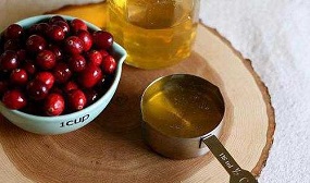 Клюква с медом на зиму
