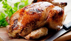 Курица с медом в духовке