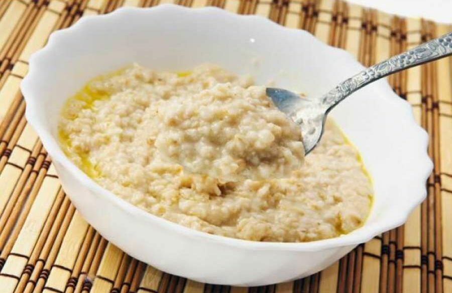 Овсяная каша с маслом