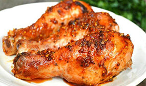 Куриные ножки в соево-медовом соусе