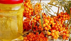 Облепиха с медом на зиму