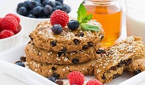 Овсяное печенье с медом