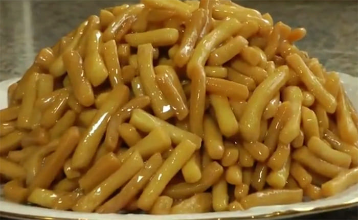 Чак-чак крупным планом