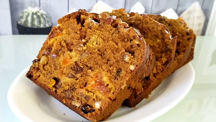 Кекс с изюмом и орехами Кекс с изюмом и орехами