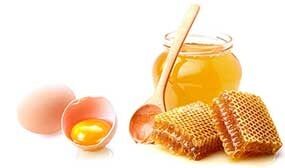 Маска для лица с медом и яйцом