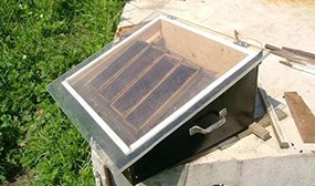 Солнечная воскотопка своими руками