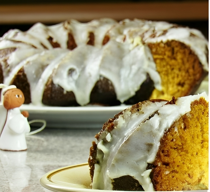 Кекс с глазурью