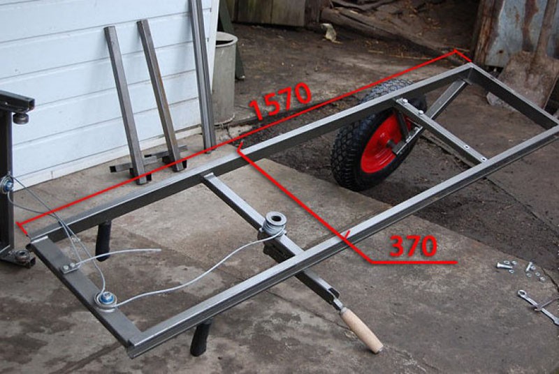 Процесс изготовления рамы